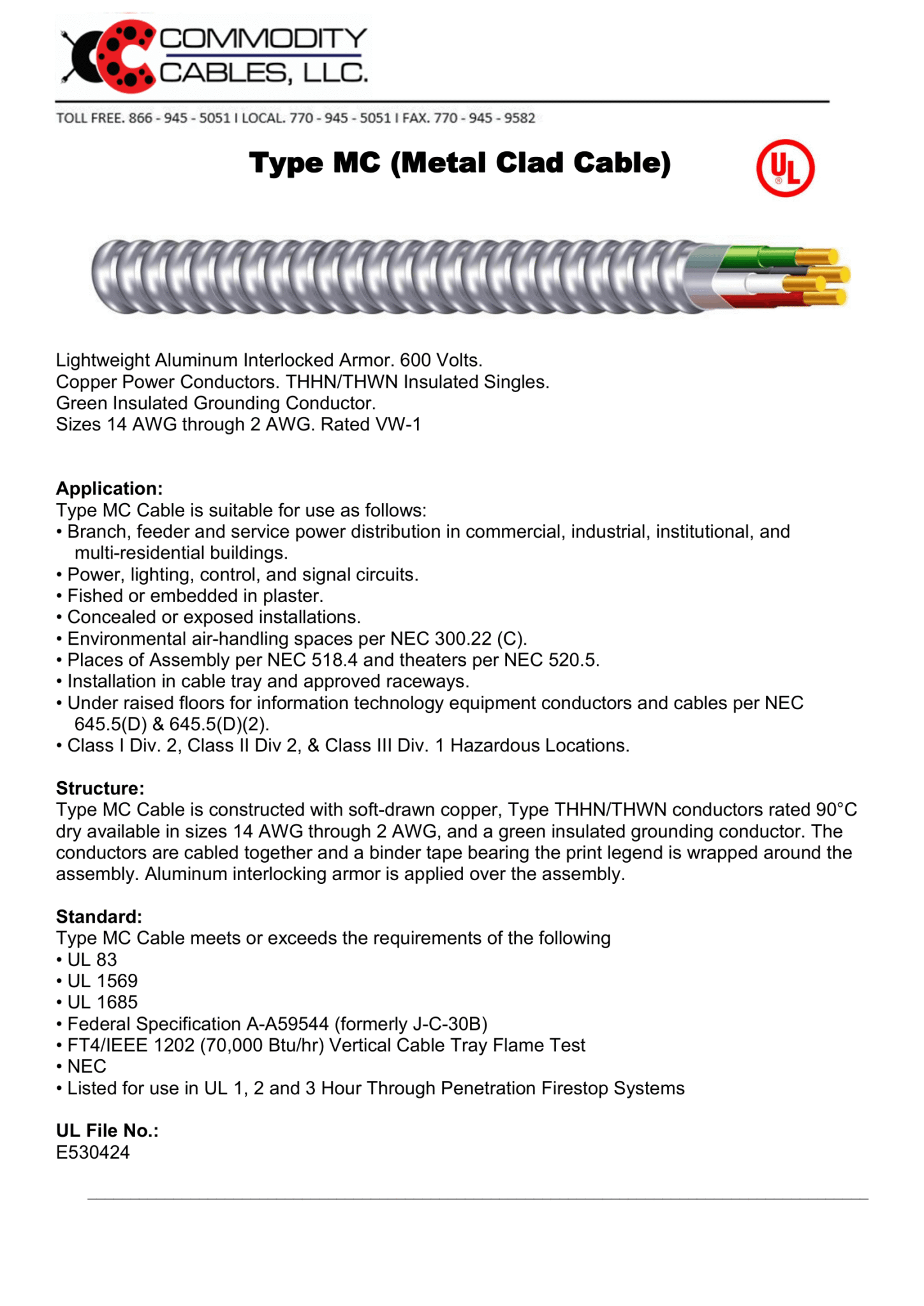Catalog-MC&THHN COPPER